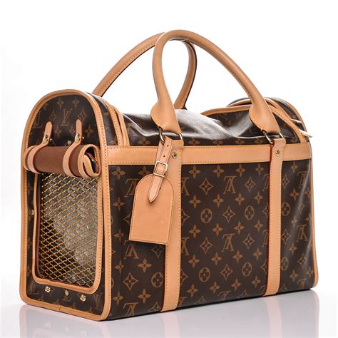 lv dog outfit|authentic louis vuitton pet carrier.